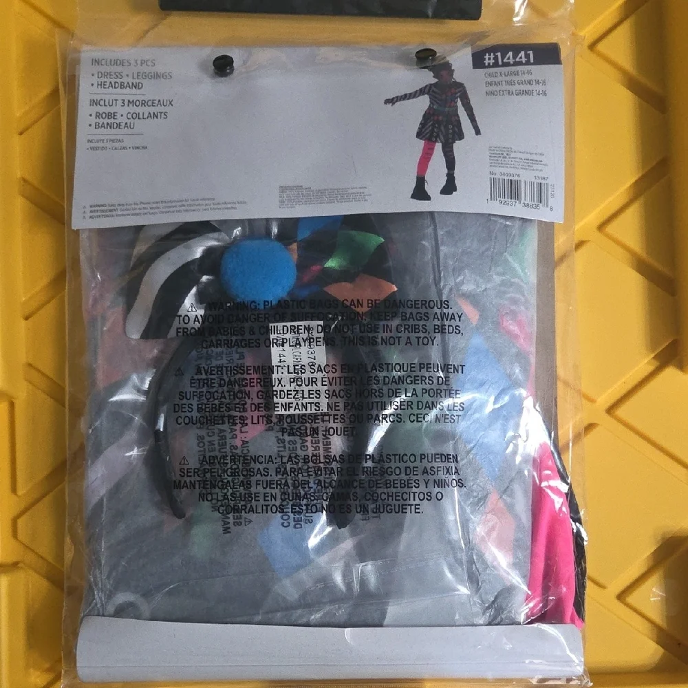 Colorful Carnival Terror Costume